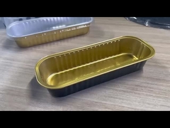 200 ml mini ekmek tava tek kullanımlık yuvarlak alüminyum folyo barbekü ızgara tepsisi pasta tavaları pişirme için