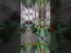 İzolasyon 1060 Alüminyum Bobin 0.45mm 0.5mm Turuncu Film Alüminyum Rulo İzolasyon Alüminyum Bobin