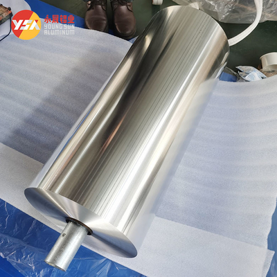 8011 H24 10mic Thick Aluminum Foil In Stock Foil Jumbo Roll For Packaging