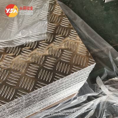 5052 H32 1060 H24 Al Embossed Aluminium 3003 H14 Aluminum Checkered Plate