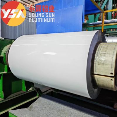 White Aluminum Coil 3003 3004 3105 5005 ALuminum Coil Trim Coated