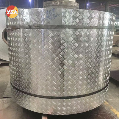 Embossed Aluminium Diamond Sheet 1060 1100 3003 5052 5754 Tread Aluminum Checker Plate