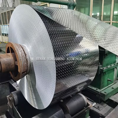 Embossed Aluminium Diamond Sheet 1060 1100 3003 5052 5754 Tread Aluminum Checker Plate
