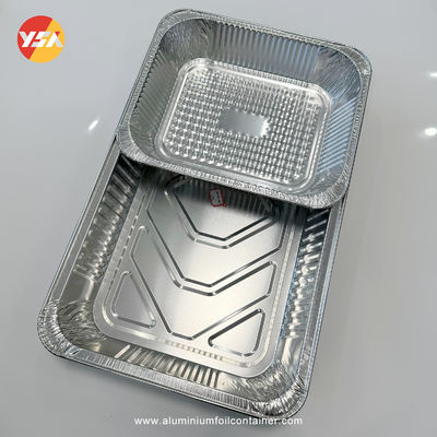 10x13 Inch Half Size Deep Takeaway Rectangular Aluminum Foil Pan