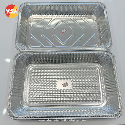 Large Foil Roasting Pans Cook Outdoor Party Rectangular Aluminum Foil Container