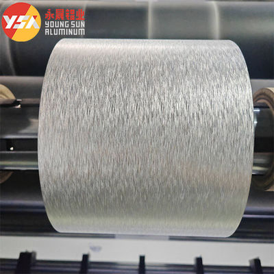 8011 Aluminum Foil Roll 25mic 35mic Shisha and Hair Foil Embossed Slitting