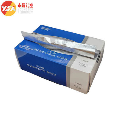 200 Sheet 500 Sheets Pop-Up Aluminium Kitchen Foil Sheets For Food Packing