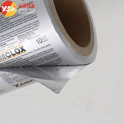 Blister Barrier Foils Cold Forming Aluminum Foil For Pharmaceutical Packaging