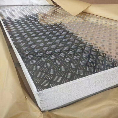 6061 5052 Stucco Embossed Aluminum Diamond Plate Sheet 3003 H14 Aluminum Checker Plate