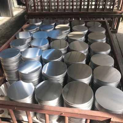1xxx 8xxx H26 Aluminum Round Circle Kitchenware Custom Size High Flatness Burr Free Edge Food Grade