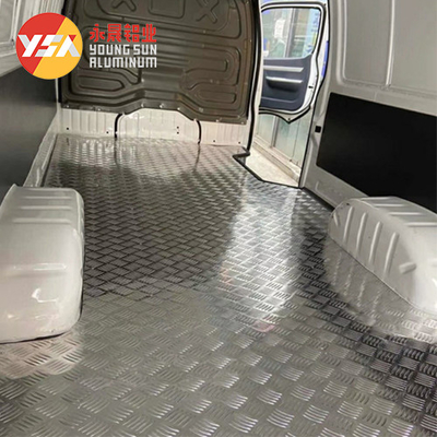 Diamond Aluminum Plate / Checkered Patterned Plate / Embossed Perforated Aluminum Sheet