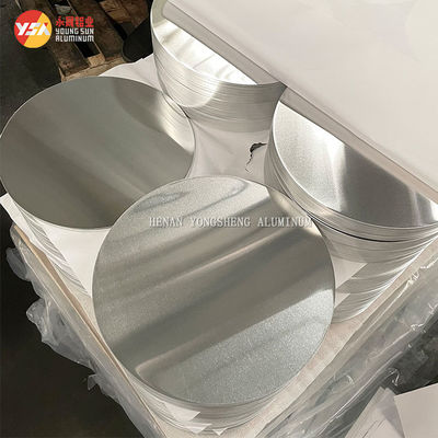 1060 1050 1100 1070 3003 H12 H14 Aluminum Disc Circle Pot Custom Size High Flatness Burr Free Edge Food Grade