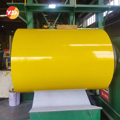 Yüksek Hassasiyetli Renk Kaplı Alüminyum Bobin PE PVDF Alaşımı 6.5mm T851