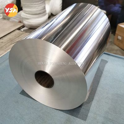 Özel Genişlik Alüminyum folyo rulo 10mm 1500mm Gıda ambalajı Nemden Korunma Folyo