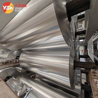 6-20 Microns Aluminum Foil Roll for Safe Food Packaging 8011 Alloy