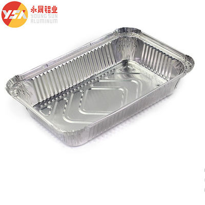 8389 Alüminyum Konteyner 210*140*38mm Servis Tabakları 800ml 1000 parça