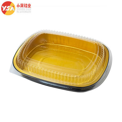 16oz Düz Duvarlı Siyah ve Altın Mini Uzun Foliya Kapaklı Taşınabilir Tencere