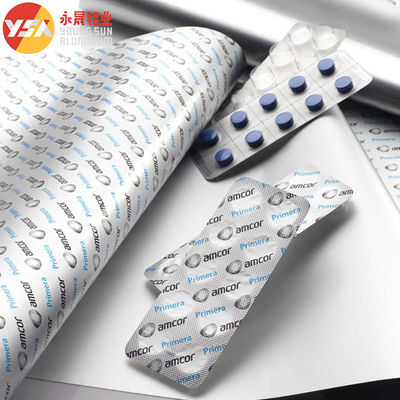 Blister Barrier Foils Farmasötik ambalaj için soğuk şekillendirme alüminyum folyo