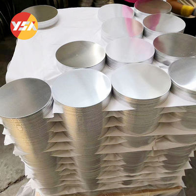 3000 Series Aluminum Circle Kitchenware H14 Custom Diameter High Flatness Burr Free Edge Food Grade