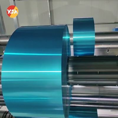 Hidrofilik 8011 Mavi Alüminyum Folyo Rulo Klima Isı Eşanjörü Sargısı