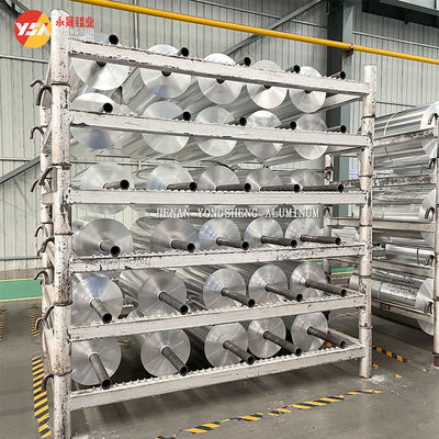8011 0.006mm Yüksek Kaliteli Gıda Paketleri için Çift Sıfır Alüminyum Folyo