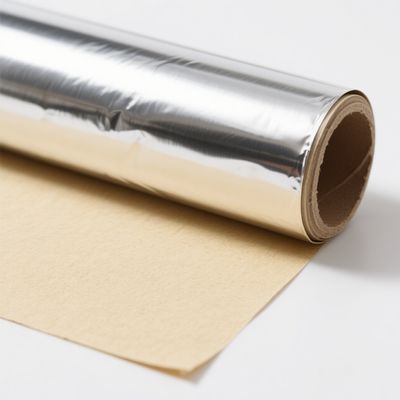 8011 Aluminum foil laminated kraft paper for packaging moisture-proof heat-insulating and tear-resistant suitable for food packaging