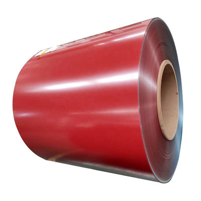 Renkli Kaplı Alüminyum Çukur Bobini 1060 3003 3004 Alaşım PE PVDF Kaplama 0.5mm 0.6mm Özel Genişliği 505mm 610mm
