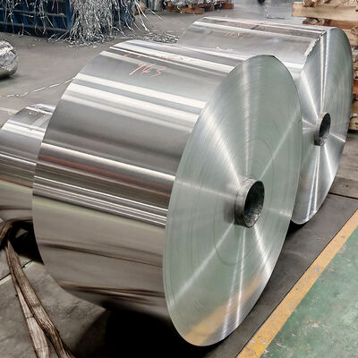 Alüminyum folyo rulo Alüminyum folyo kabarcık beyaz PE film kalınlığı 0.006 0.2 mm Güçlü esnek koruyucu katman