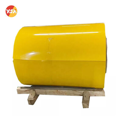 PE PVDF Kaplı Alüminyum Bobine 0.2-6.0mm Özel Genişliği 1600mm UV Hava Duruma Dirençli Anti korozyon Fasad Perde Duvarı için
