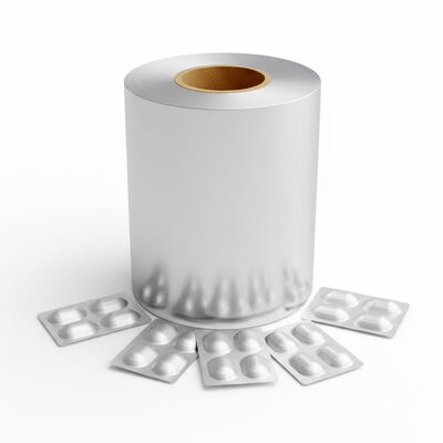 Farmasötik PTP Alüminyum Folyo Rulo 8011 8079 8021 Alaşım 0.02mm Kolay Açılır Çocuklara Dayanıklı Blister Ambalaj