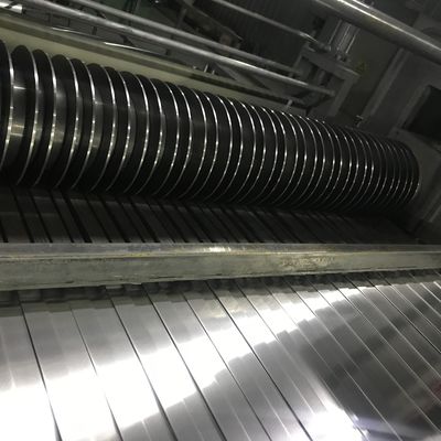 25mm Genişlik 0.4mm Kalın 1050 İnce Alüminyum Şeritler Boru Yüksek Çekme Yarık