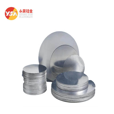 1xxx 3xxx Aluminum Circle Plate Custom Size High Flatness Burr Free Edge Food Grade Deep Drawing