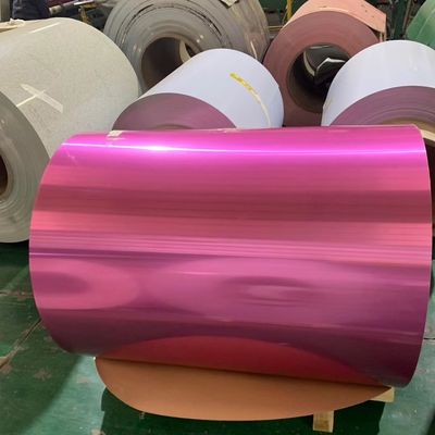 Yongsheng 1200 H22 PE PVDF Boyalı Alüminyum Bobin