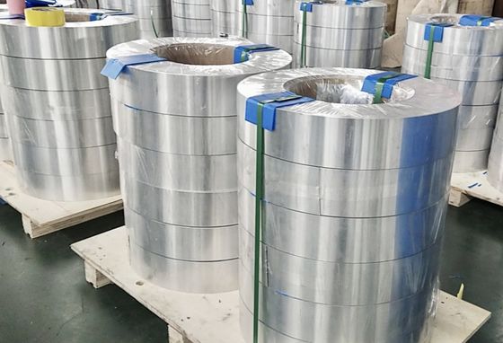 5.0mm 1070 Alüminyum Şerit Bobin Çözme Eloksal Şeritler Yüksek Çekme Yarık