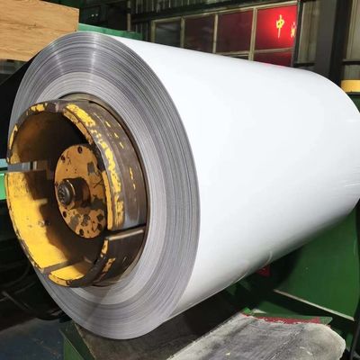 5052 Mavi Renkli Kaplama Alüminyum Bobine PE Çatı Plakeleri için PVDF 0.6mm