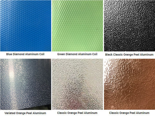 Dekorasyon için Kabartmalı Yüzey İşlem Alüminyum Levha Yarık Kenar Delme