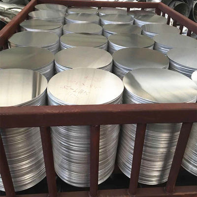 1100 3003 1050 1060 3005 3105 Polish Round Disc Aluminum Circle Cookwares Custom Diameter High Flatness Food Grade