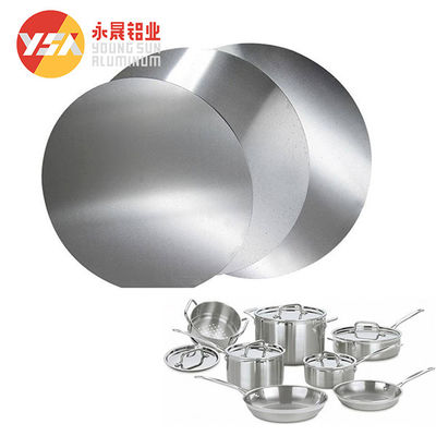 1100 3003 1050 1060 3005 3105 Polish Round Disc Aluminum Circle Cookwares Custom Diameter High Flatness Food Grade
