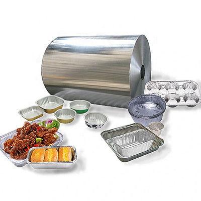 Ev 8011 Alüminyum folyo Jumbo Roll 12-40 Mikron Nem Kanıtlı Mutfak Sarma Folyo